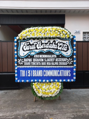 Papan Bunga Duka di Bacukiki Barat